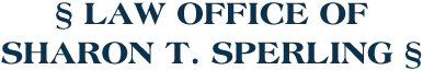 Law Office of Sharon T. Sperling - logo