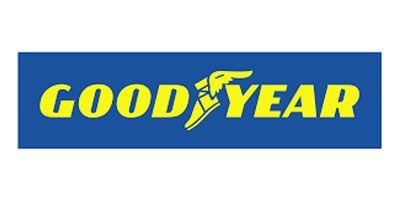 Goodyear logo: yellow text 