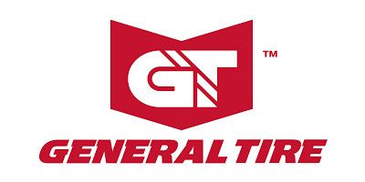 General Tire logo: red shield shape with 