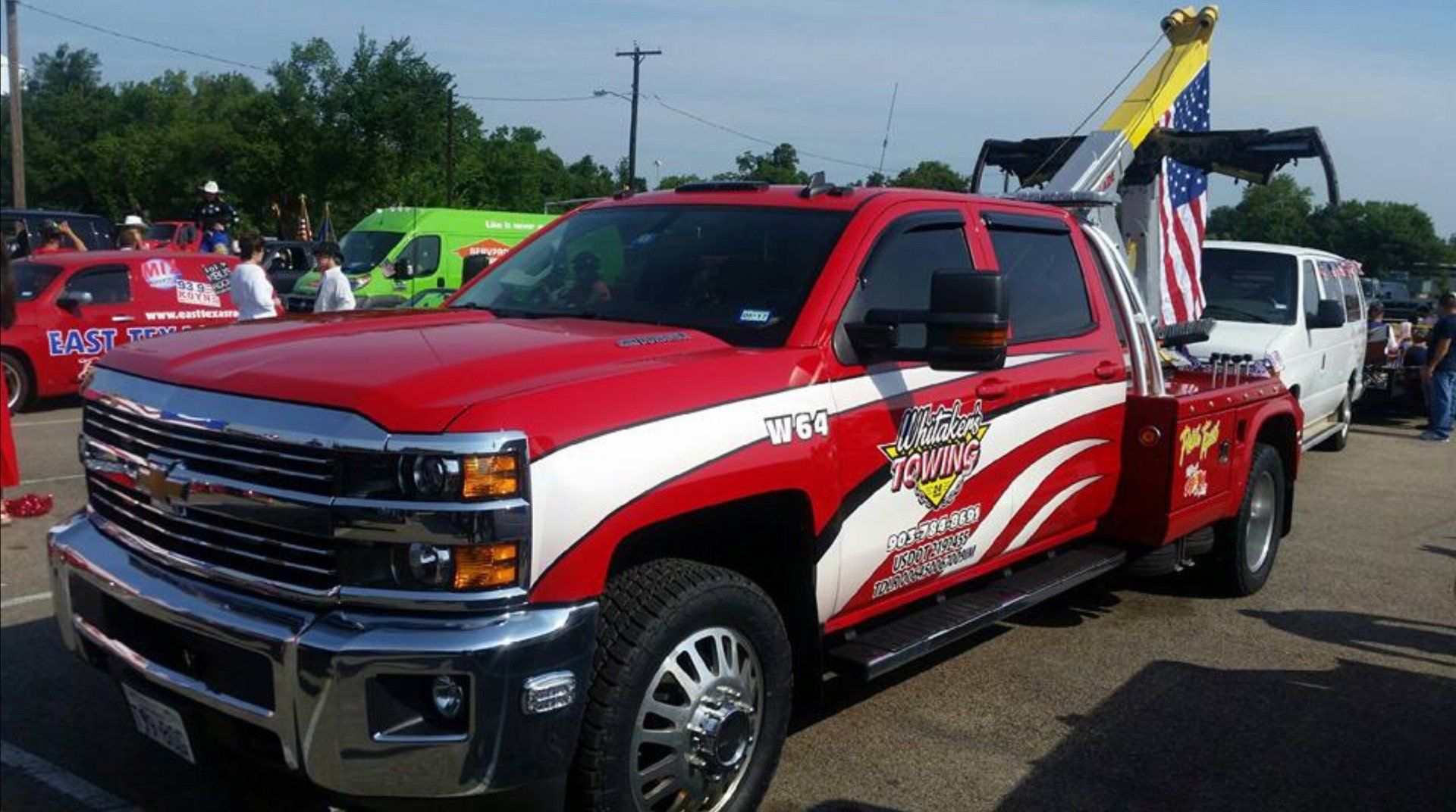 Whitaker's Towing work