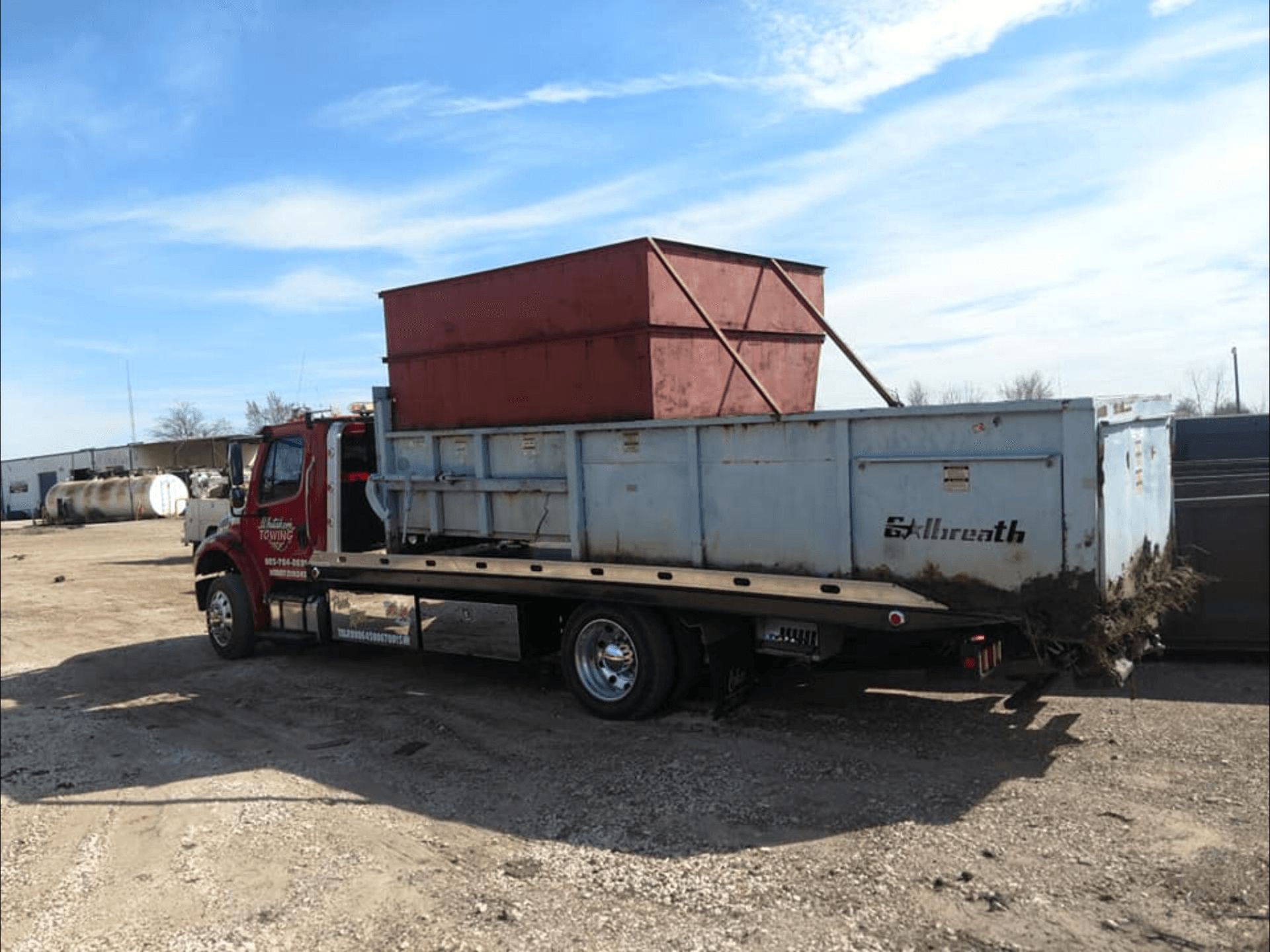 Whitaker's Towing work