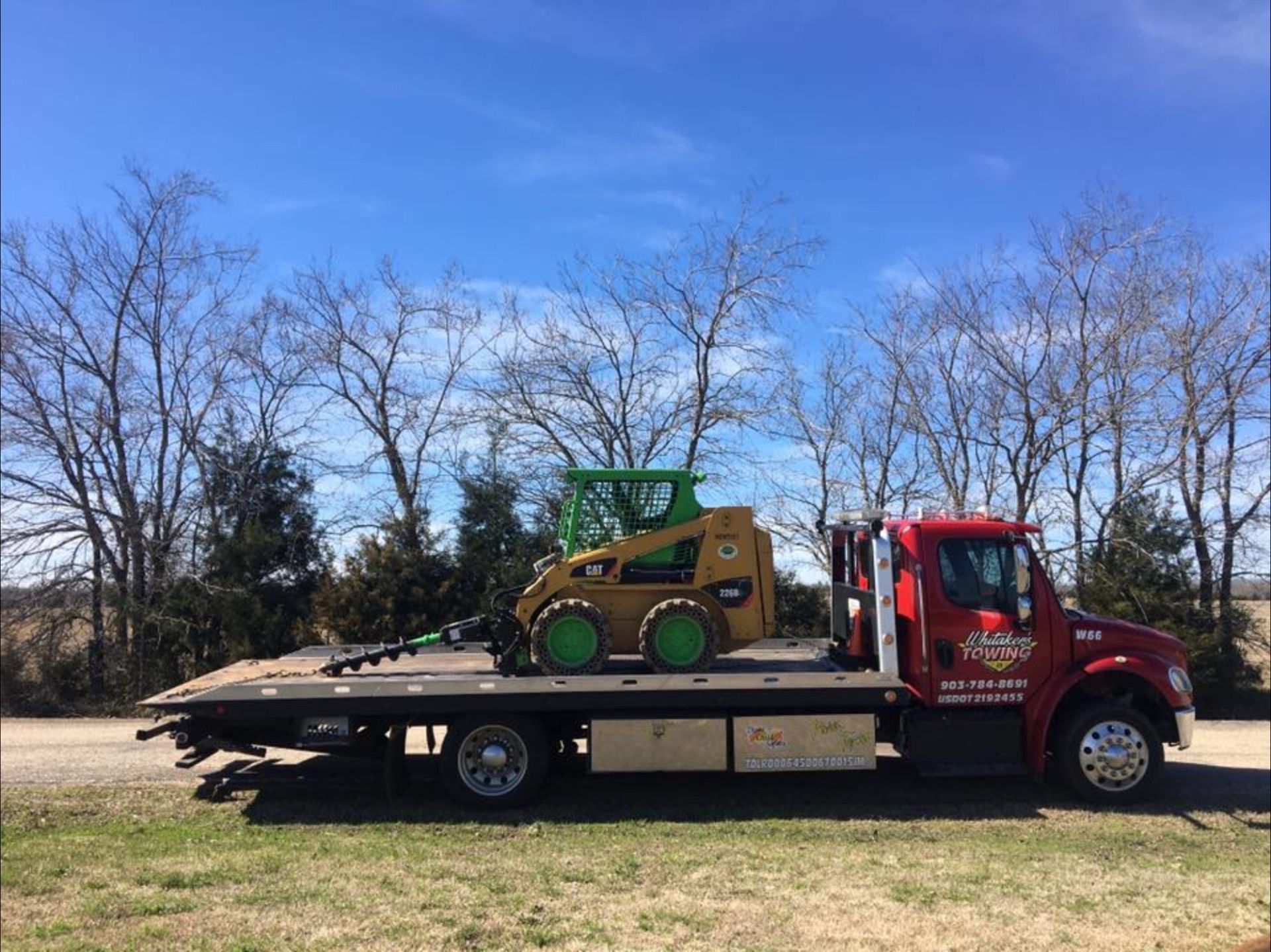 Whitaker's Towing work