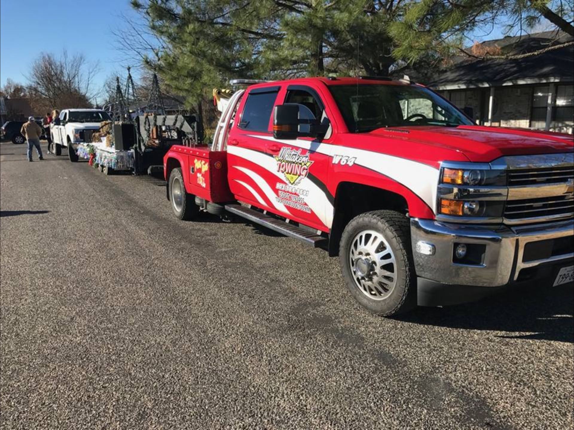 Whitaker's Towing work