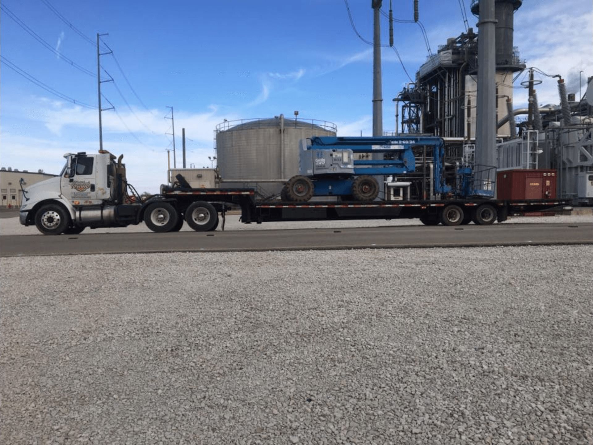 Whitaker's Towing work