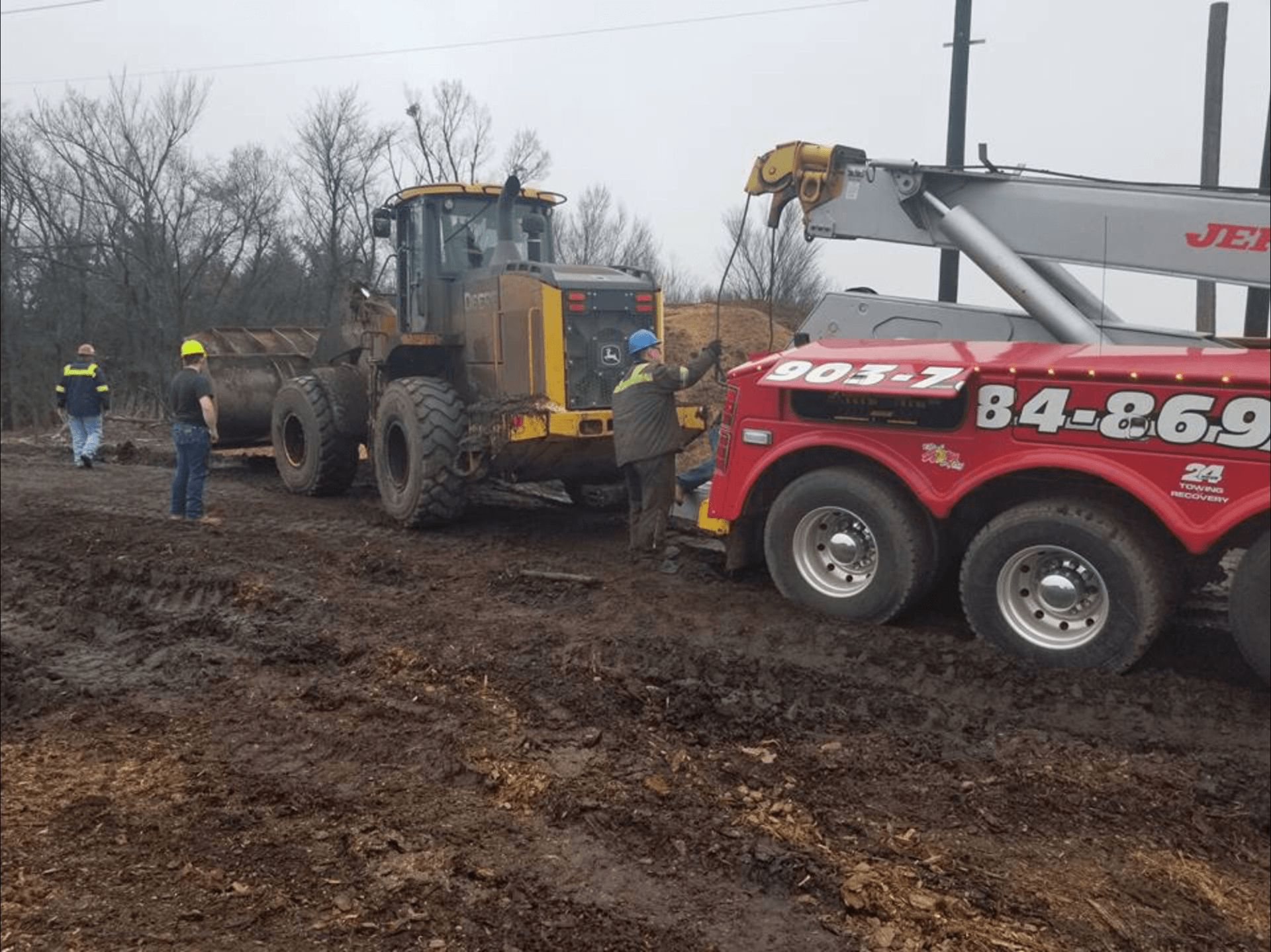 Whitaker's Towing work