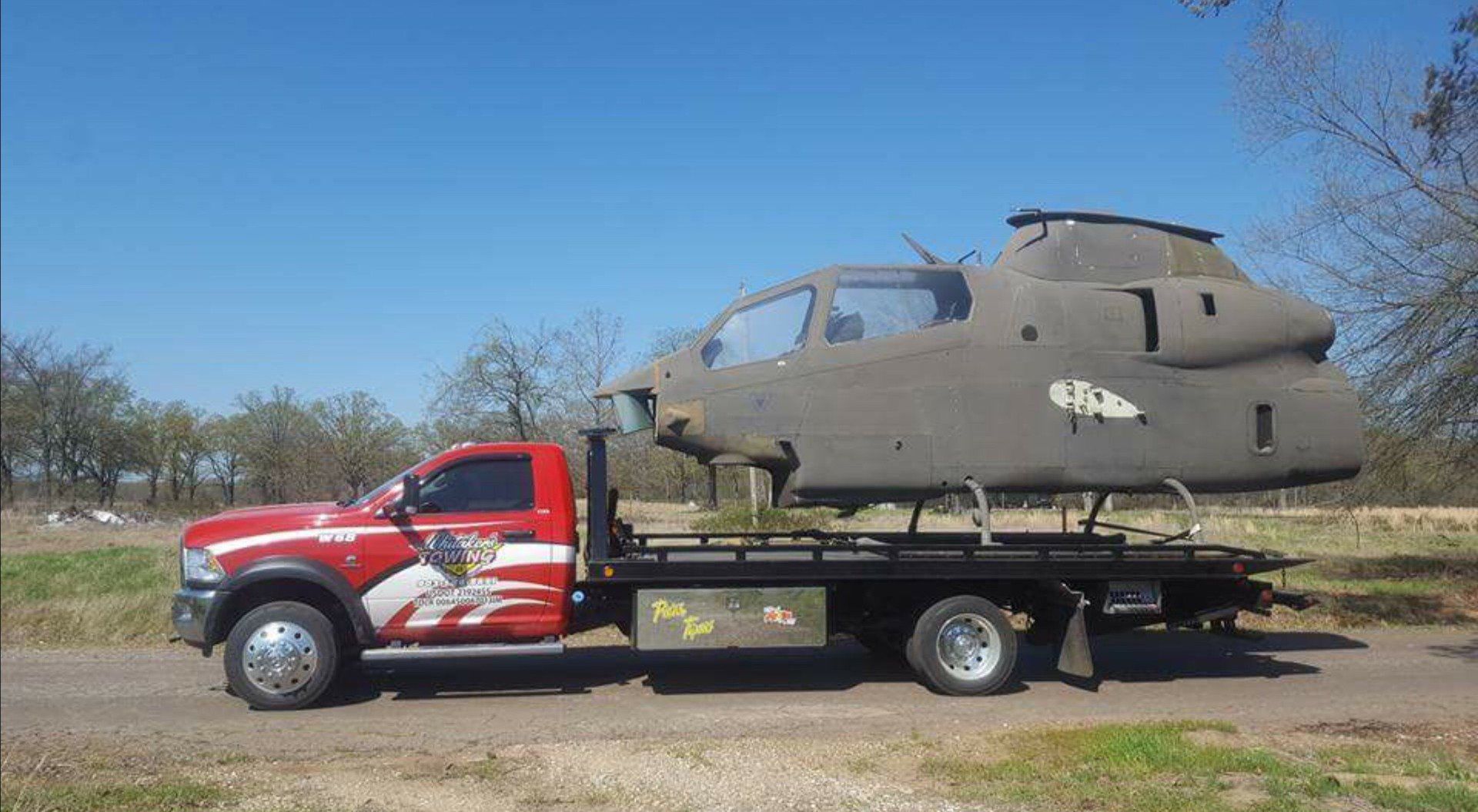 Whitaker's Towing work