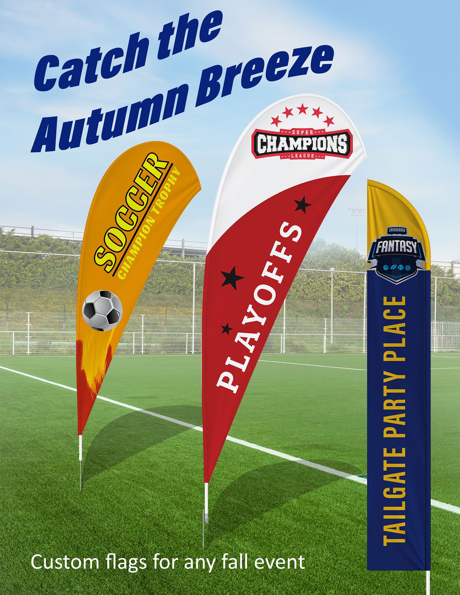 White label Flags Sports Events Email from 4over