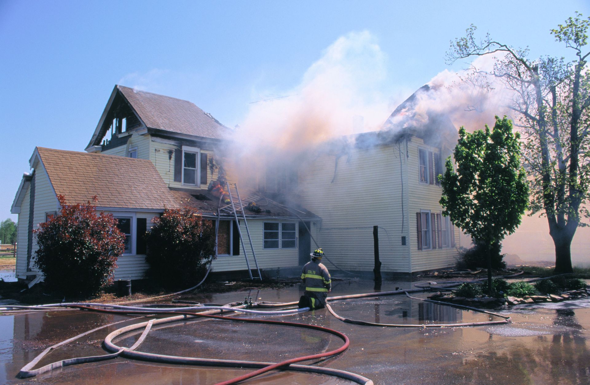 smoke damage cleaning