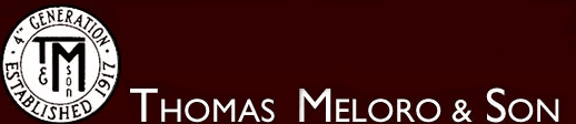 Thomas Meloro & Son Monument Company Logo