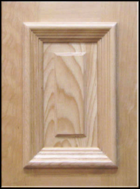 A piece of wood that looks like a picture frame