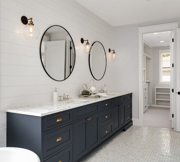 Modern bathroom style