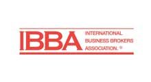 IBBA logo: Red text 