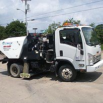 Power Sweeping truck