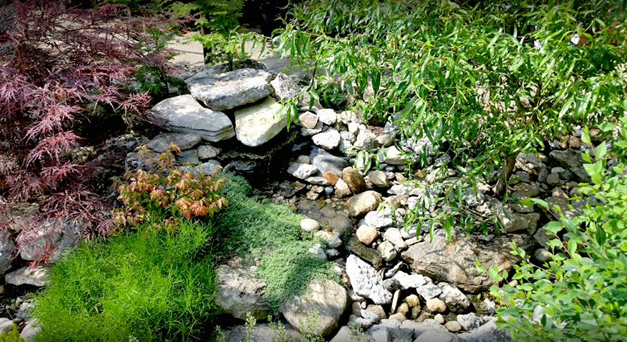 Water hardscaping