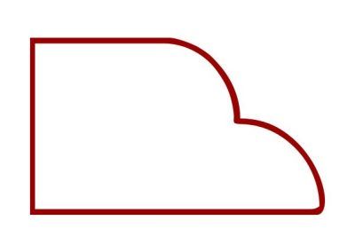 8 – Double Bullnose
