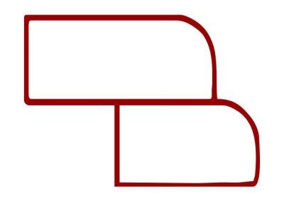 10 – Laminated Half Bullnose