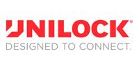 Unilock logo in red, with the text