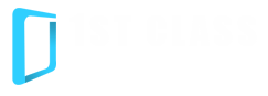 1st Class Glass logo