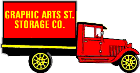 Graphic Arts Street Storage Company - Logo