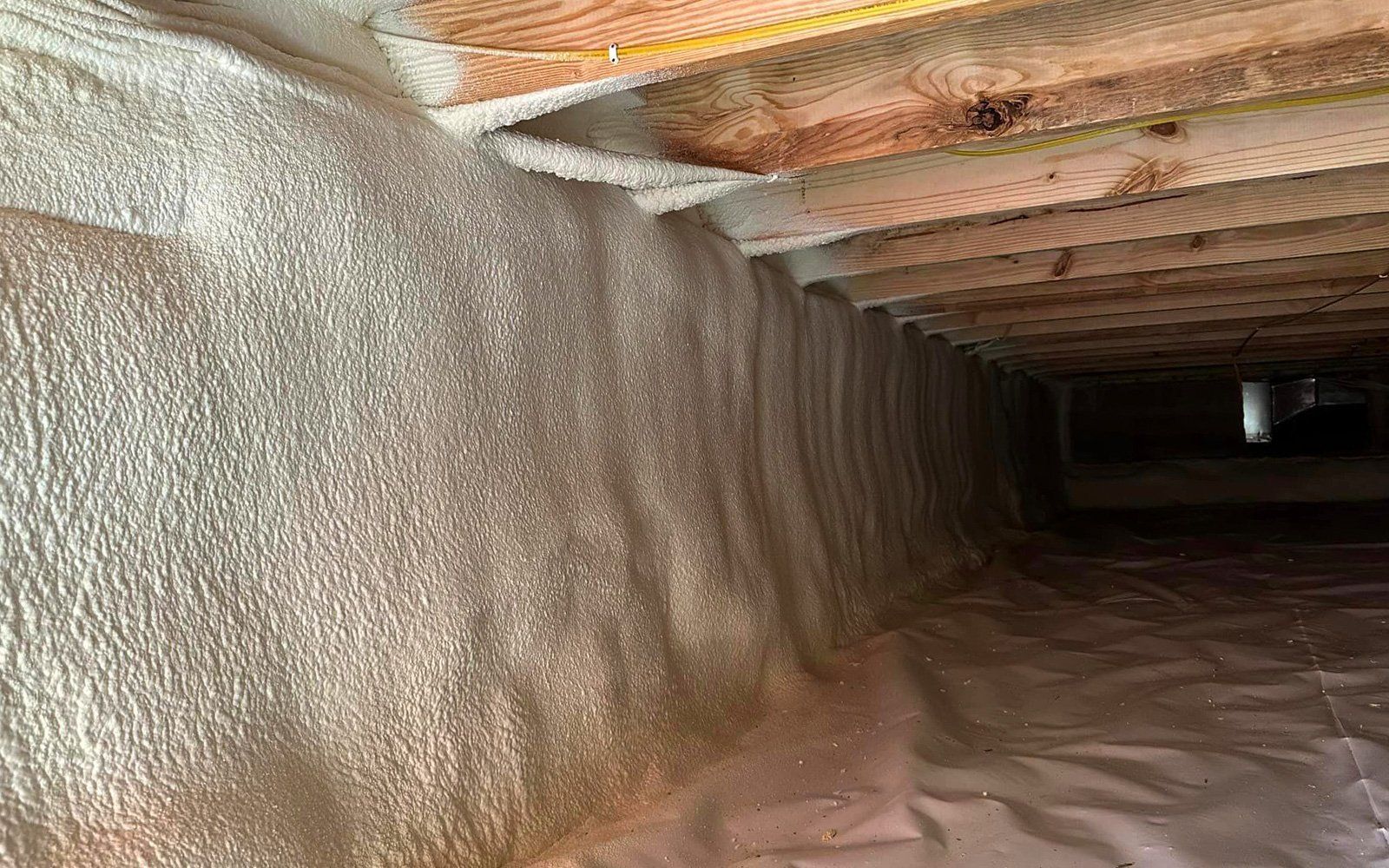 Blown-in insulation