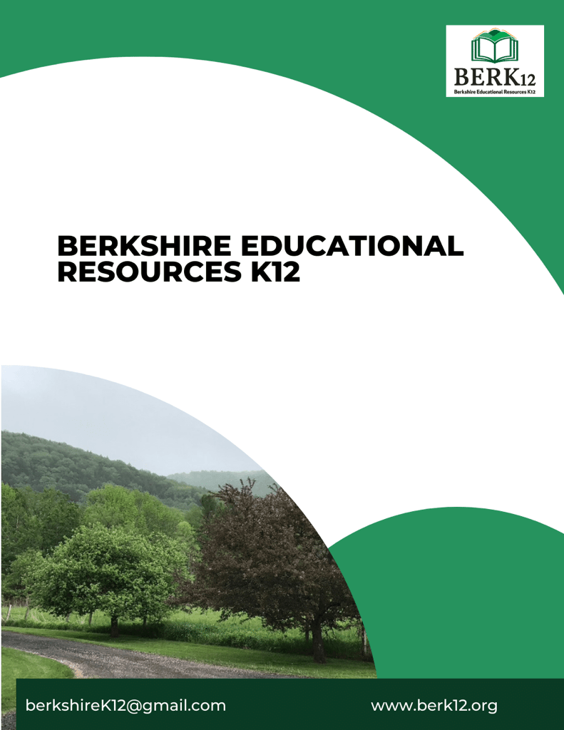 The cover of a book titled Berkshire Educational Resources K12.