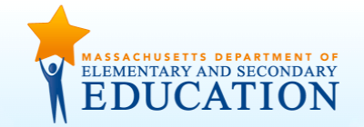 The Massachusetts Department of Elementary and Secondary Education logo.