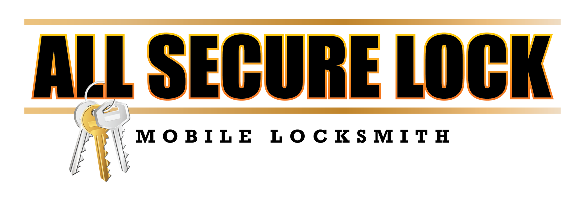 All Secure Lock Logo