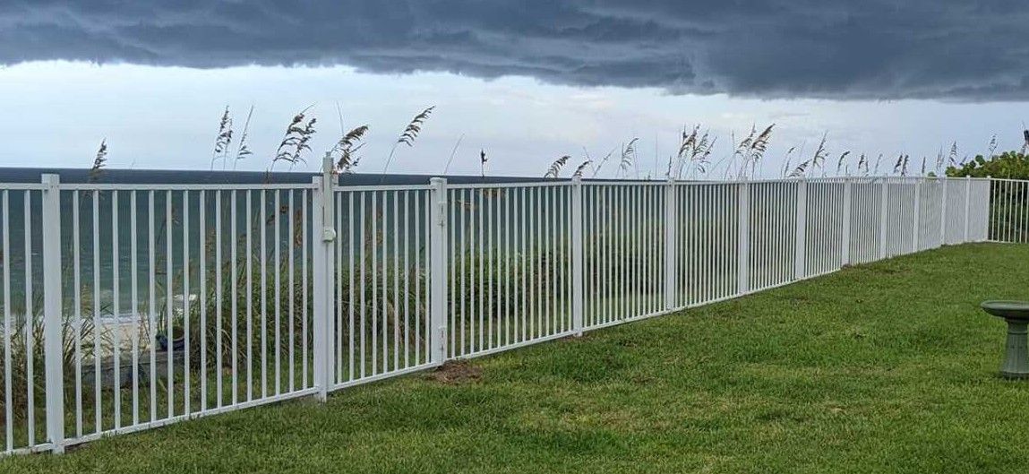 aluminum fence