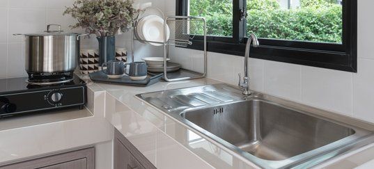 kitchen with faucet and sink