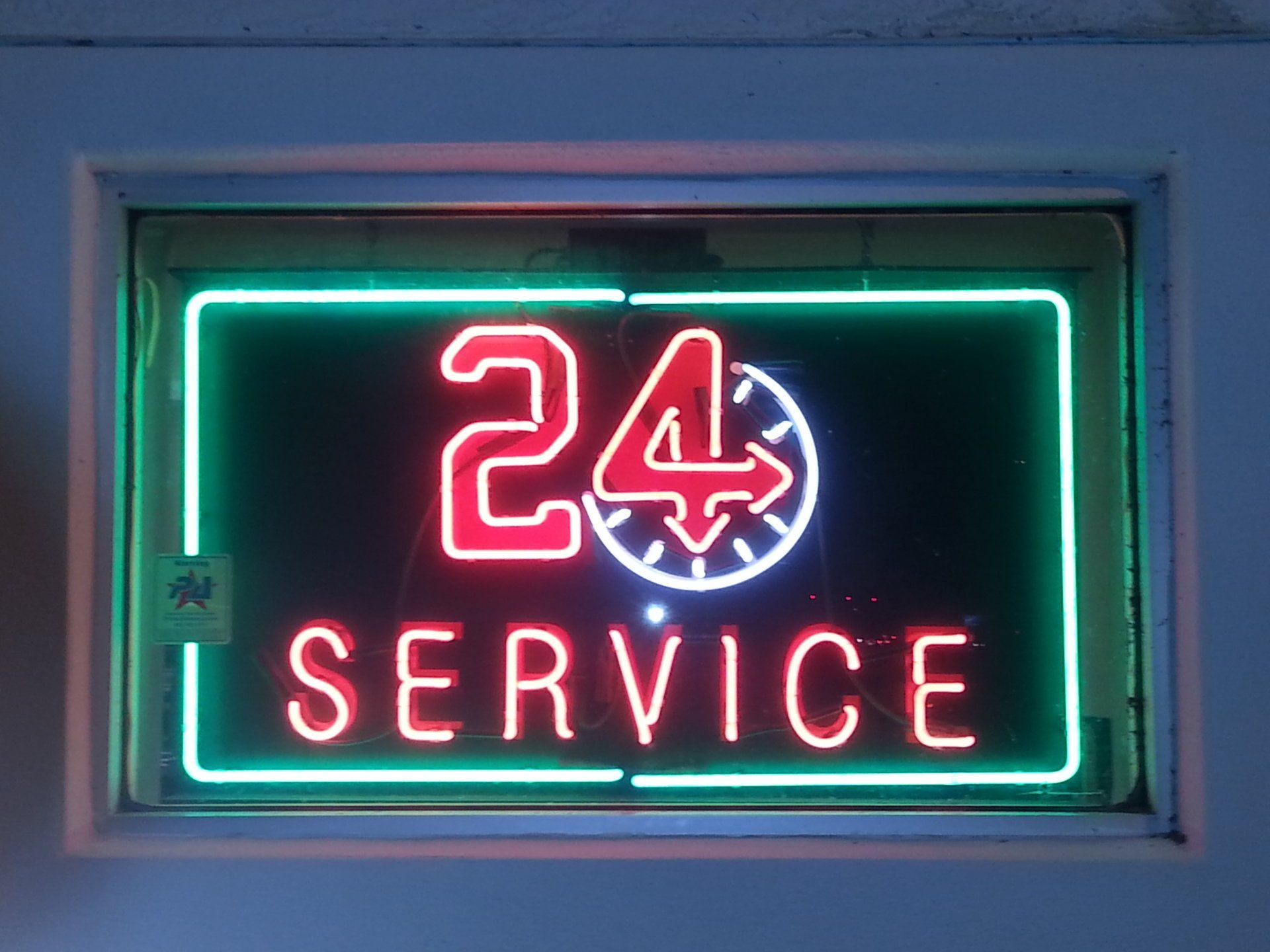 24 hour service
