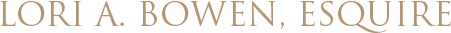 Lori A Bowen Esquire logo