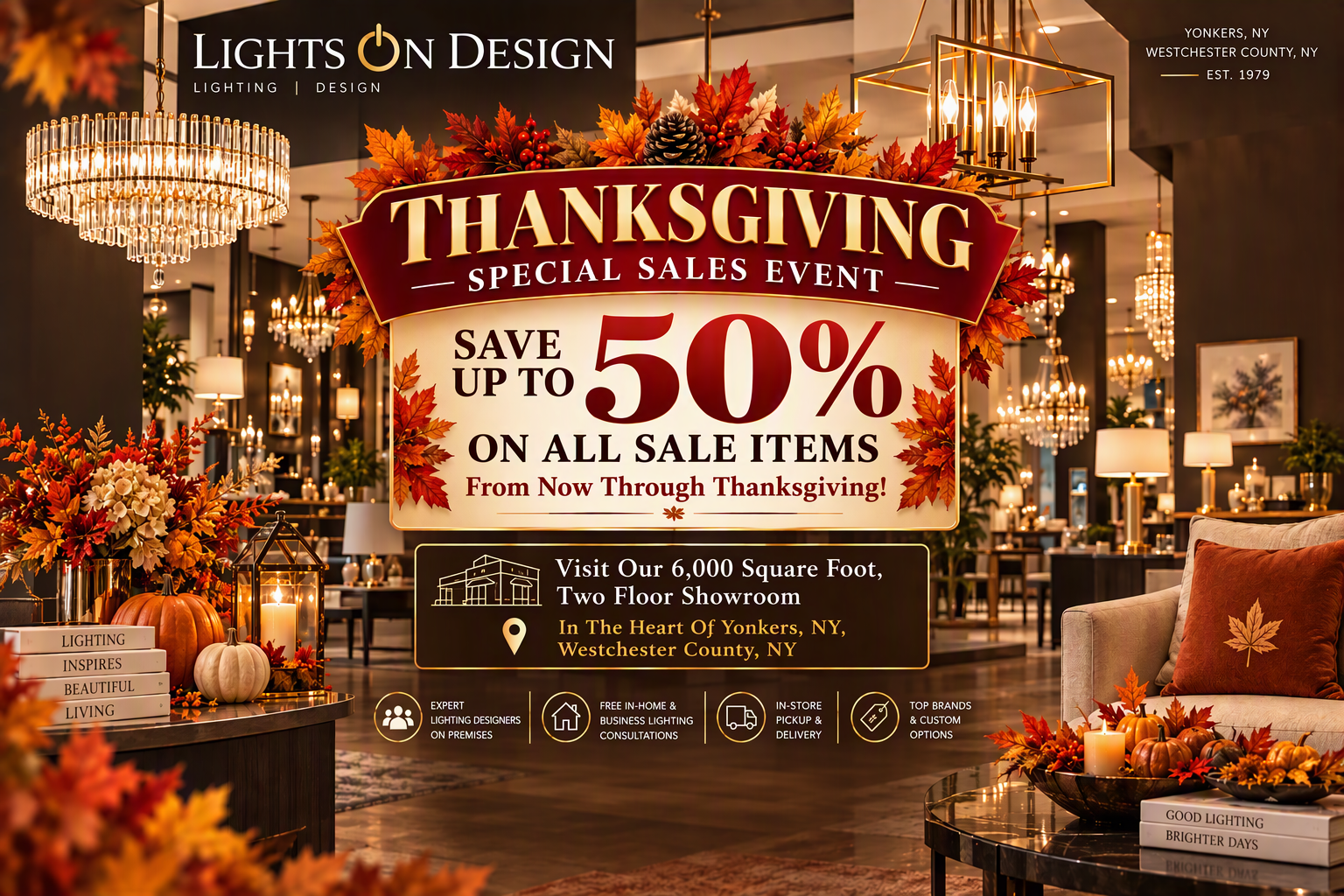 Lights On Design Showroom 4th Of July  Huge Sale, Yonkers, NY, Westchester County
