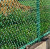 Chain link fence