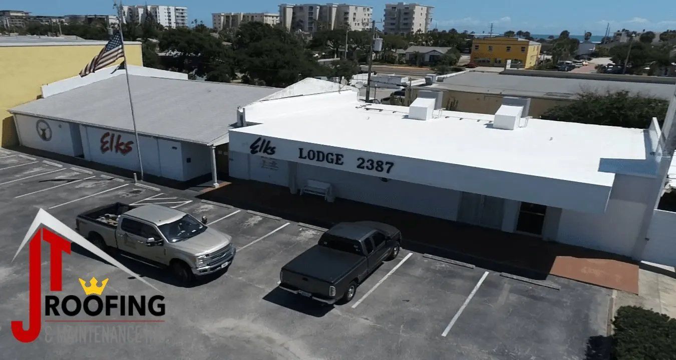 Duro-last Roof System Elks Lodge Cocoa Beach, FL - JT Roofing Melbourne, FL
