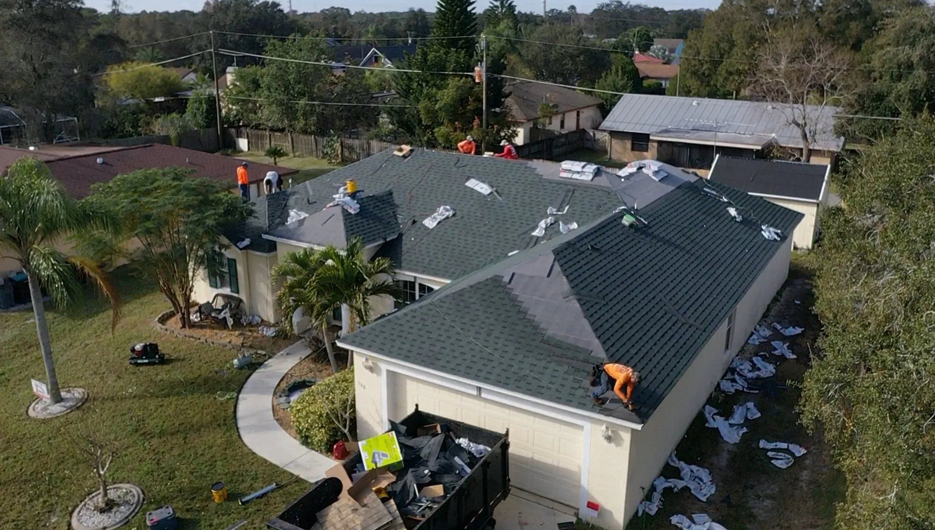 Shingle Roof Palm Bay, FL - JT Roofing Melbourne, FL