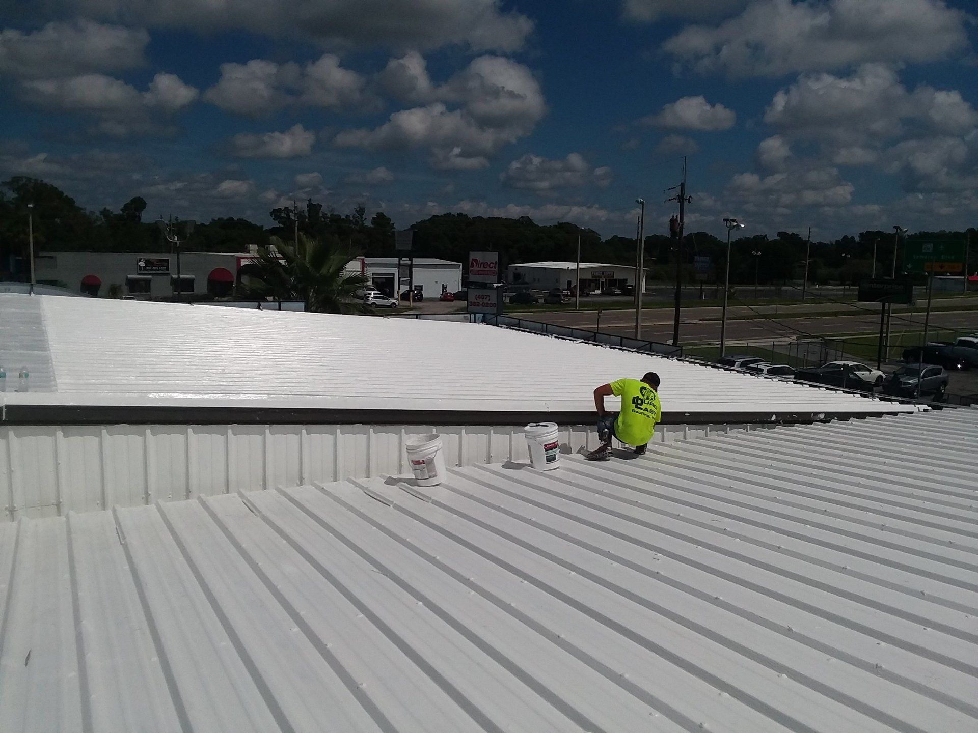 Roof Coating Palm Bay FL - JT Roofing