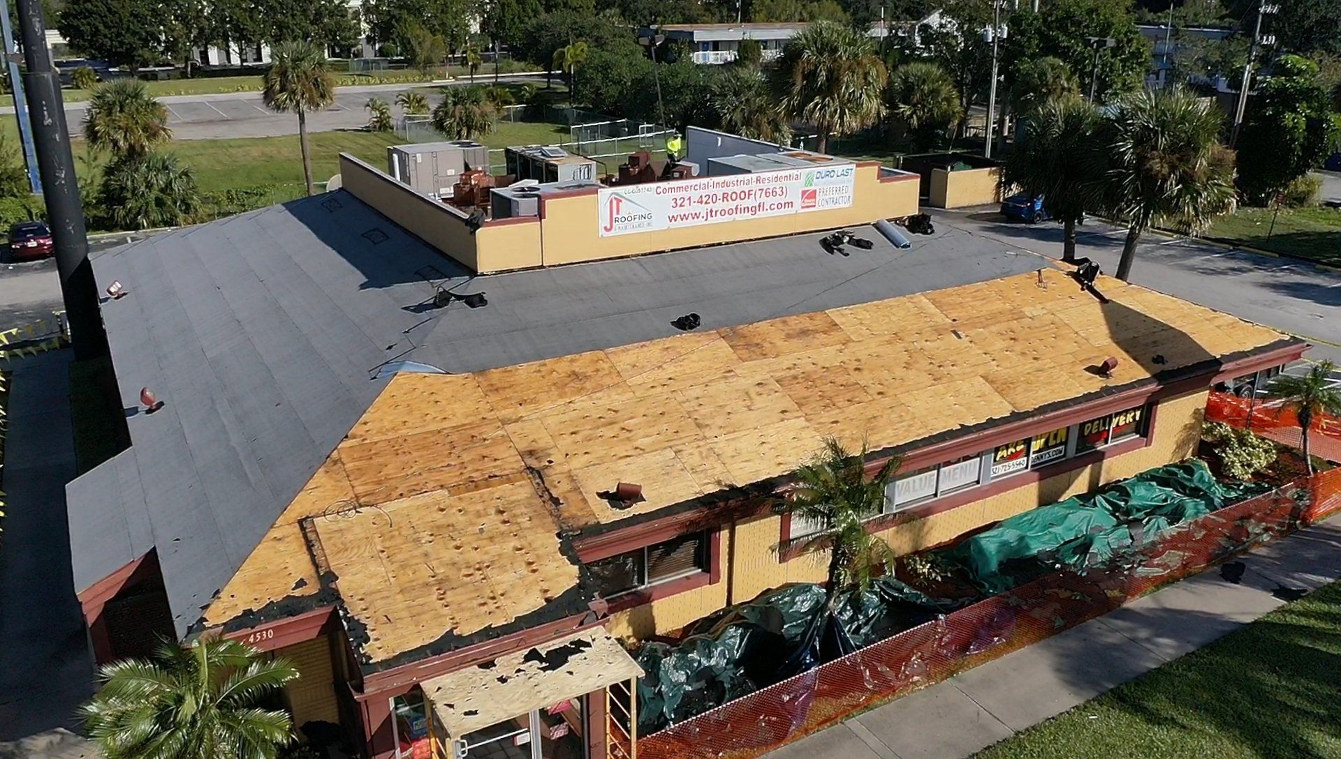 Dennys 192 Reroof - JT Roofing Melbourne, FL