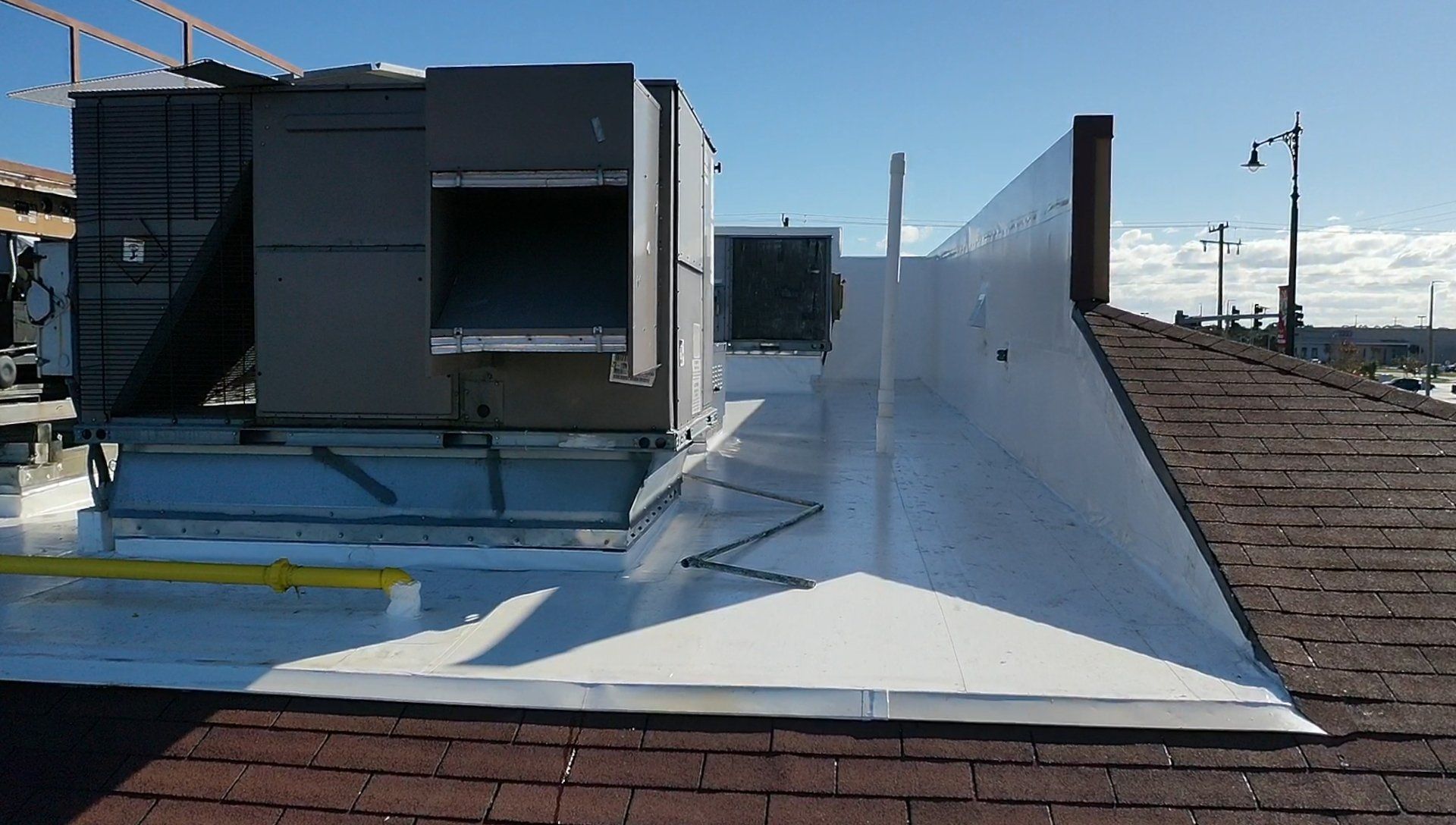 Duro-last Roof System Denny's Restaurant -  JT Roofing Melbourne, FL