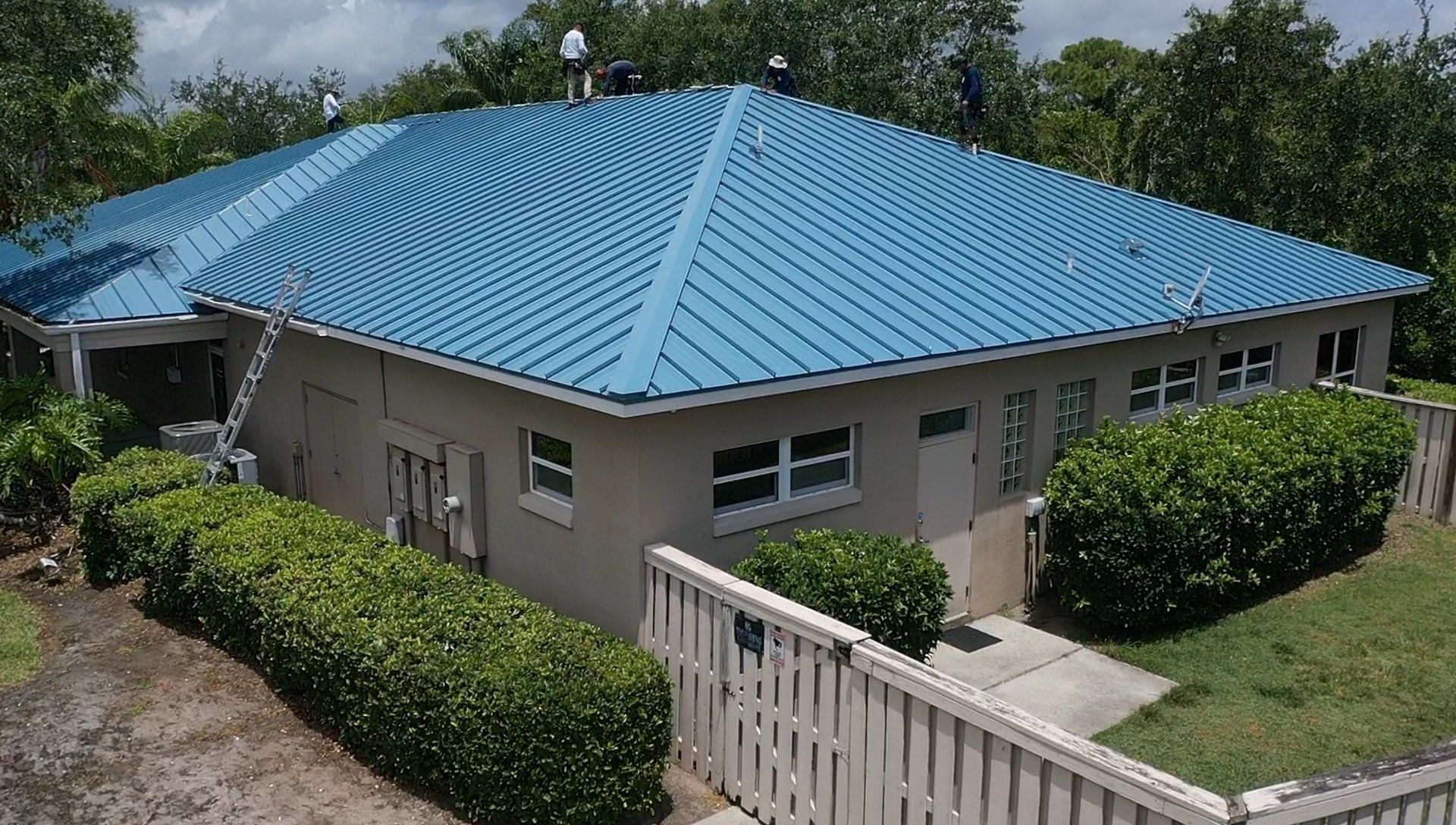 Commercial Standing Seam Metal Roof - JT Roofing Melbourne, FL