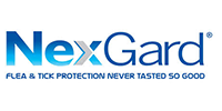 NexGard logo in blue with the tagline 