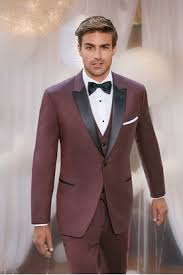 burgundy tuxedo behar ike marbella tuxedos tie tux rental
