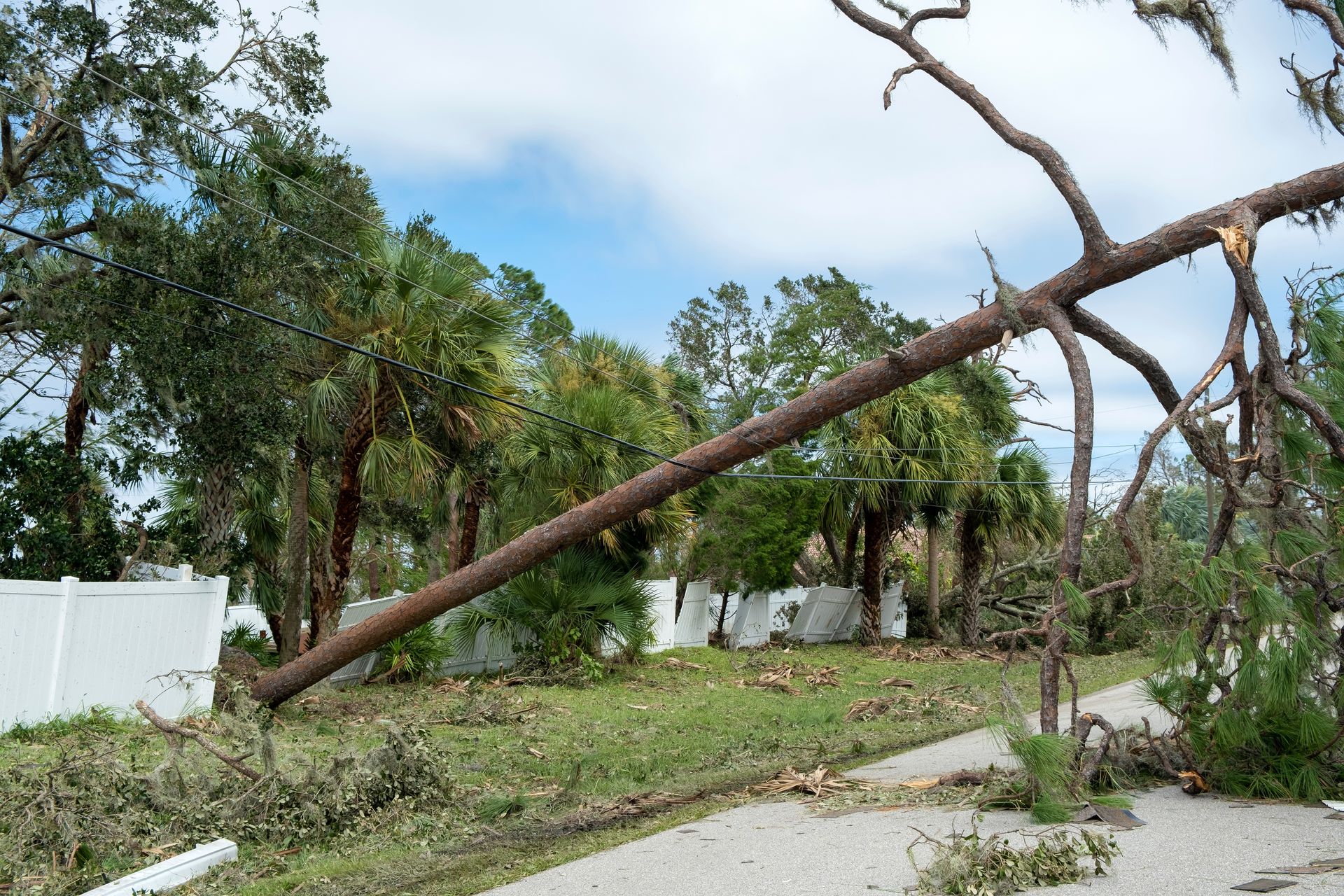 fallen tree