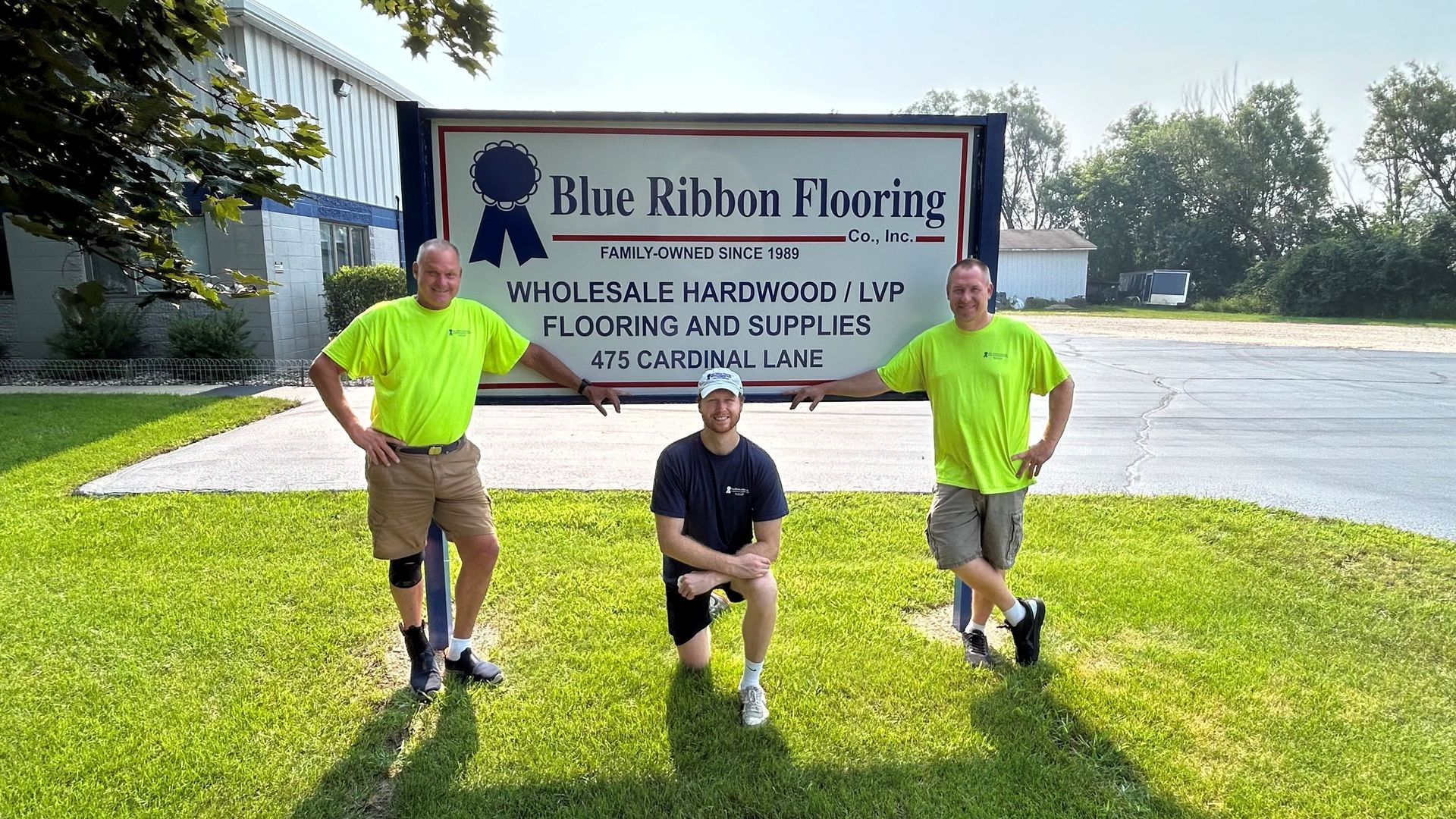 Our team: David Smith, Ryan Kingsley, and David P. Smith Jr.