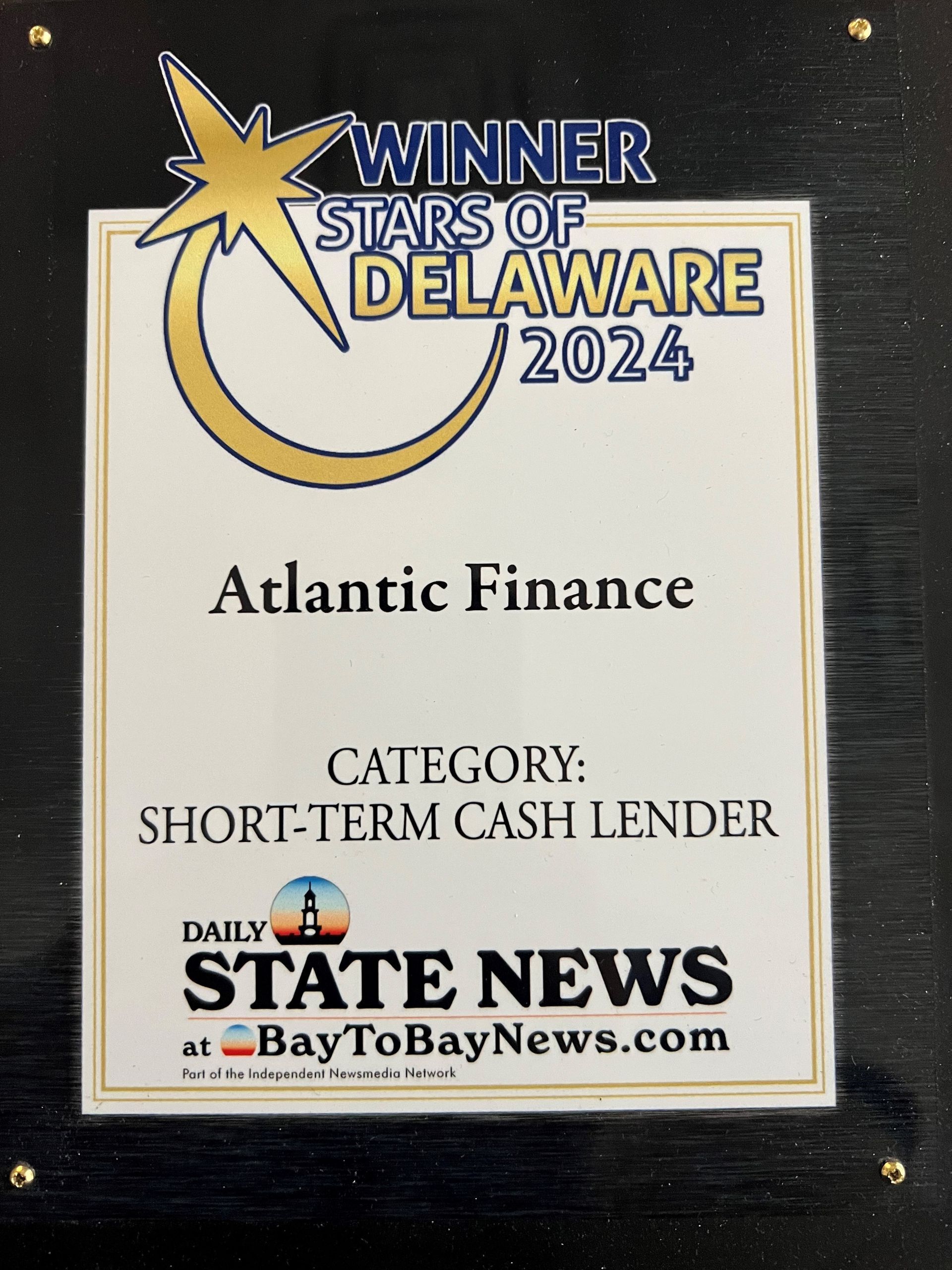 Winner Stars of Delaware 2024
