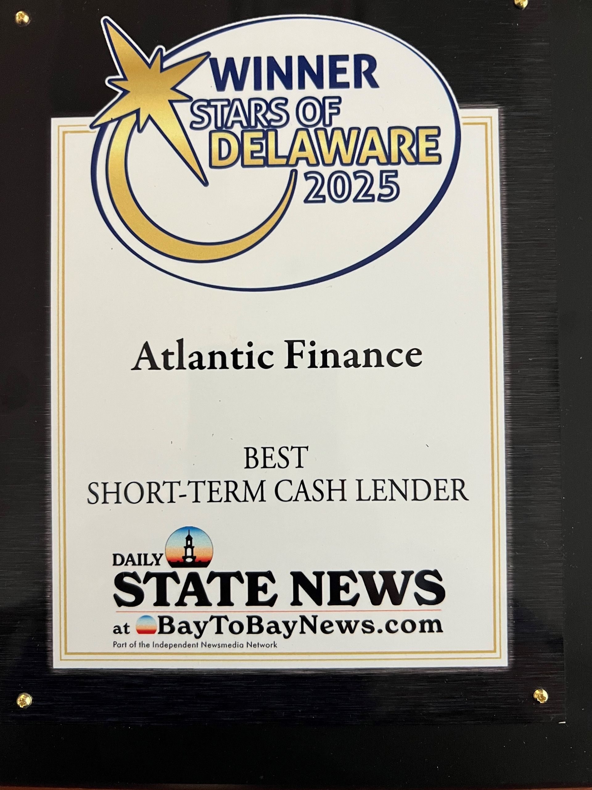 Winner Stars of Delaware 2025