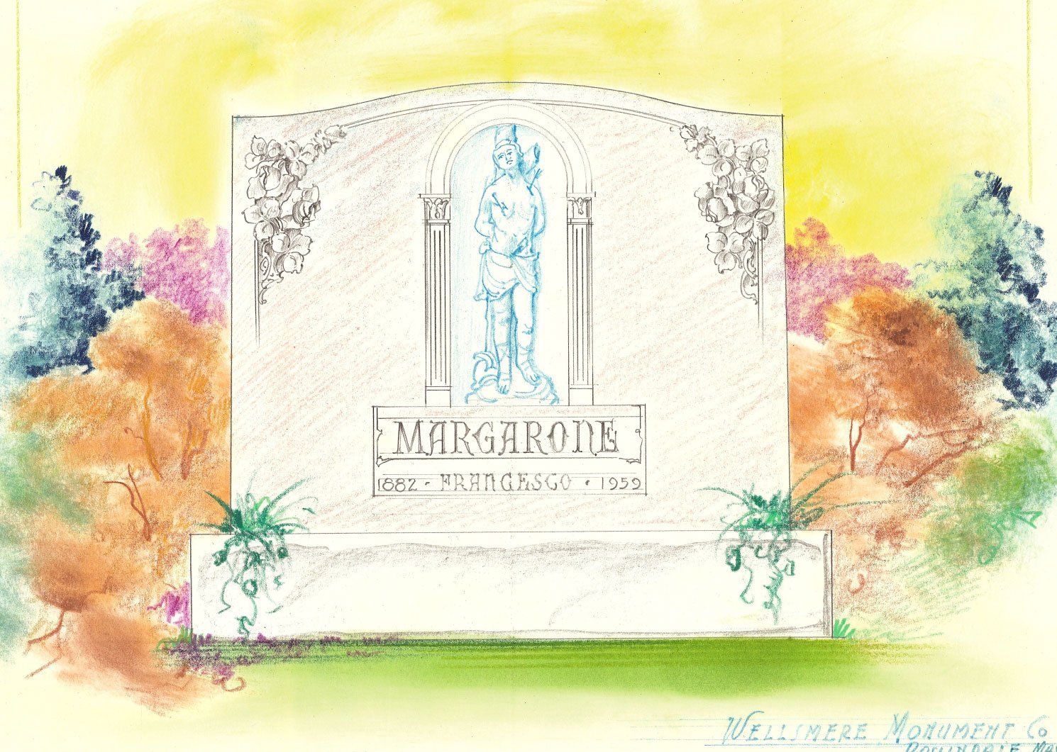 Custom monument design