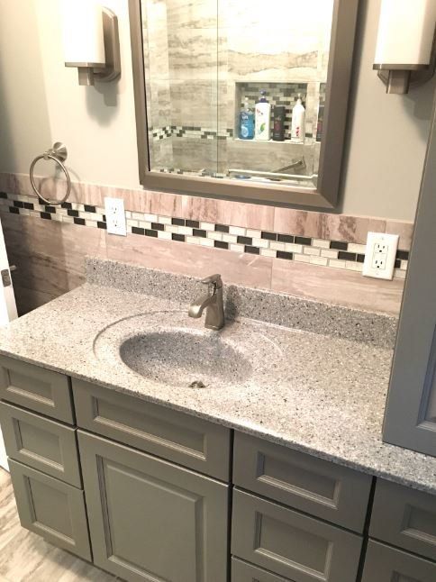 Bathroom remodel vanity