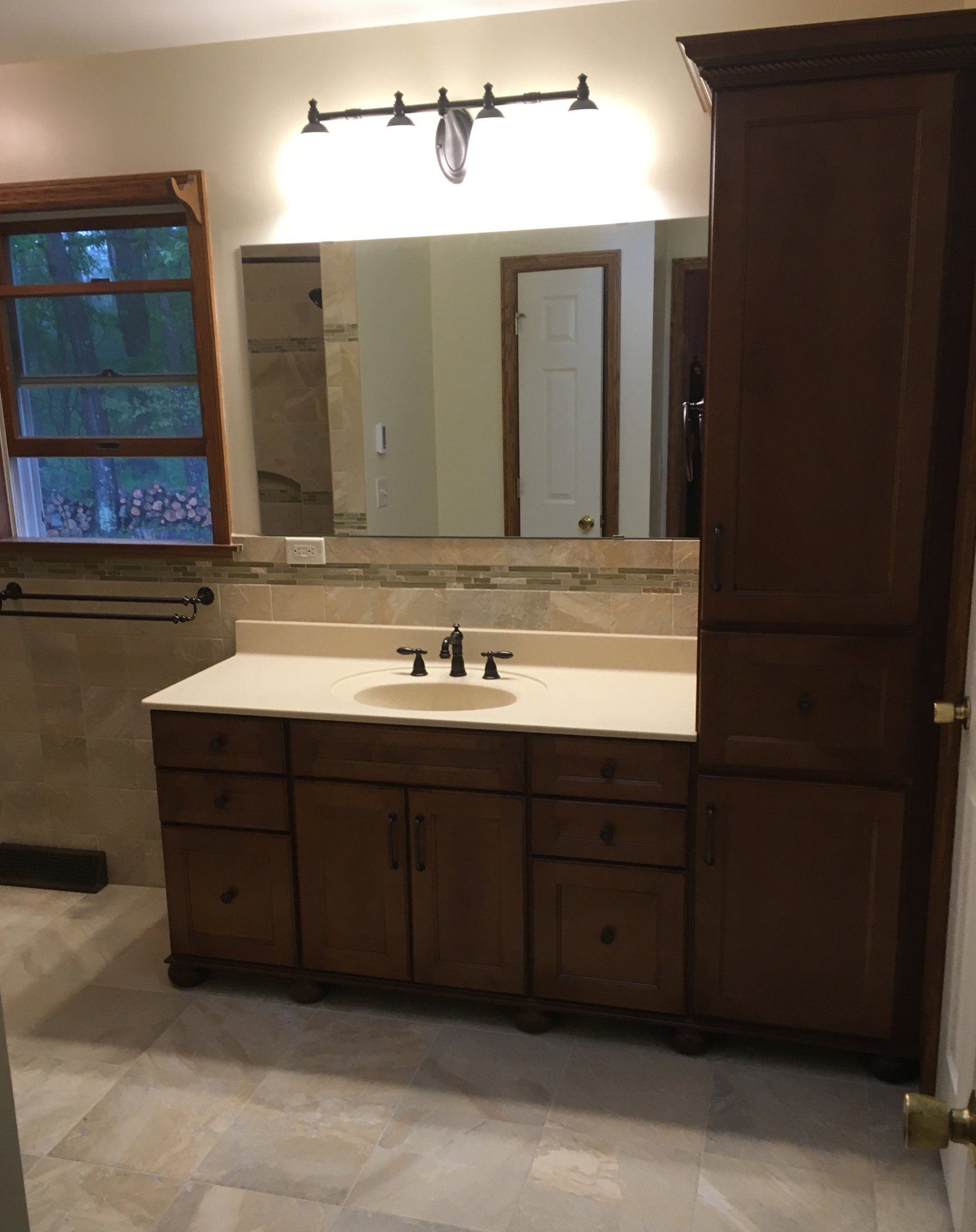 Bathroom remodel vanity