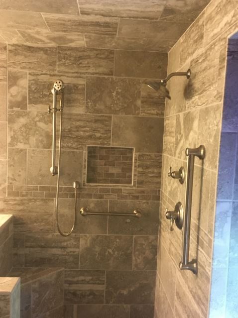 Bathroom remodel shower