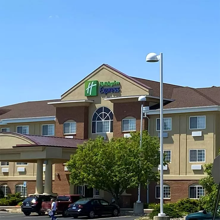 Holiday Inn - Replacement Roof, Soffits and Facias - Charlotte, Michigan